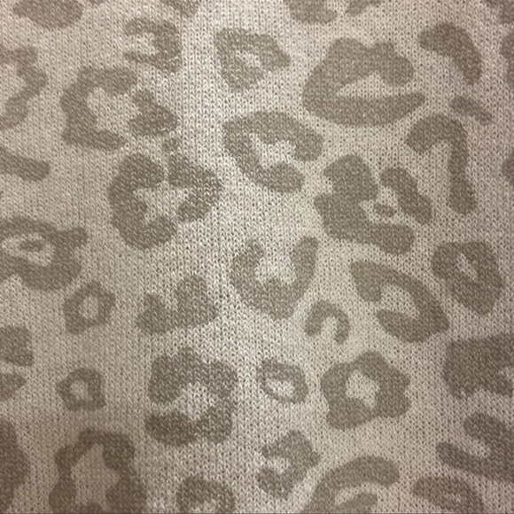 Made in Italy | Animal Print Blouse Dolman Sleeve Tie Waist White/Gray X… - Picture 13 of 14